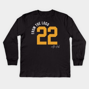 From The Logo 22 Caitlin Clark Kids Long Sleeve T-Shirt